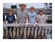 Chicago fishing charter catch with Captain John Wagner on the Playin hooky charter boat